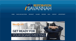 Desktop Screenshot of hairrestorationsavannah.com