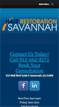 Mobile Screenshot of hairrestorationsavannah.com